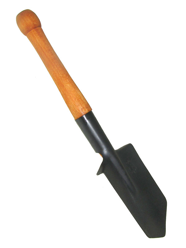 Лопата саперна (піхотна) BROBRO, сталь, дерево, 50 см, 0,8 кг, (МПЛ-50)